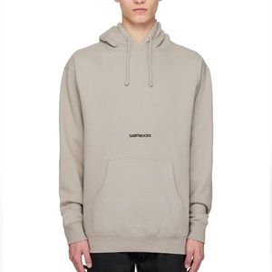 SAINTWOODS Taupe Hoodie Size M